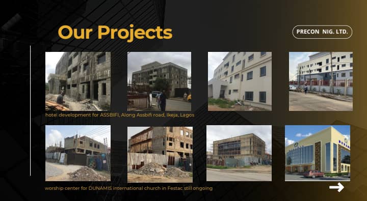 Precon Nigeria completed construction project