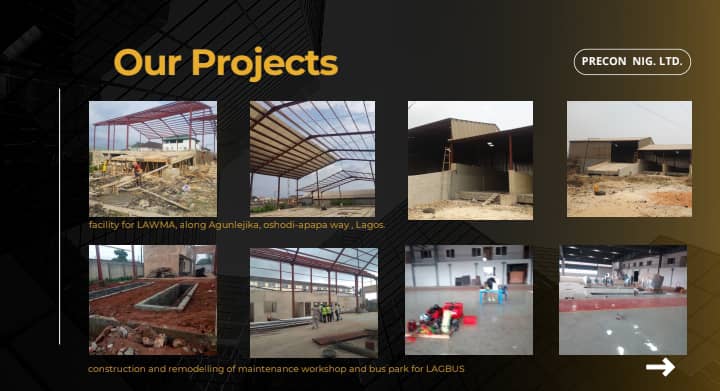 Precon Nigeria building project