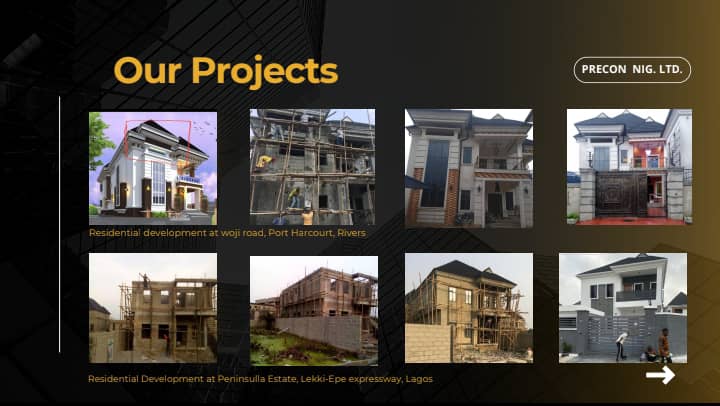 Completed Precon Nigeria development project